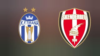 KF Tirana vs Skenderbeu Korca al banian super league football live [upl. by Kern]