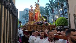 CONCENTRACIÓN DE PASOS EN LA IGLESIA DE BELEN Crevillente [upl. by Hiltan]