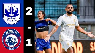 PSIS VS AREMA FC  BRI LIGA 1 2024  HASIL AKHIR PSIS SEMARANG VS AREMA FC [upl. by Carlee]