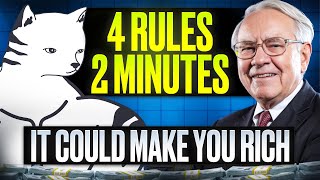 Warren Buffett You Only Need To Know These 4 Rules [upl. by Maher]