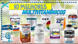 🏆 10 Melhores Multivitamínicos  Masculinos e Femininos [upl. by Aniretake598]