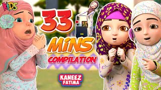 Raiqa Aur Areeba Compilation  Kaneez Fatima Cartoon  Urdu Islamic Cartoon Series  3D Animation [upl. by Philippine]