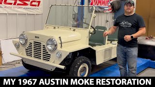 Closer to Finishing My 1967 Austin Moke [upl. by Mareah438]