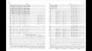 Don Freunds Nativitas Fantasy on Perotins 12thcentury Alleluia for Symphonic Band with score [upl. by Luap]