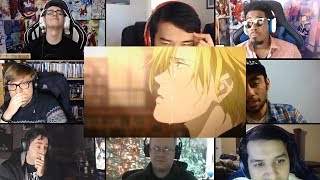 バナナフィッシュ 術 24 話  Banana Fish Episode 24 Live Reactions Mashup [upl. by Kesia]