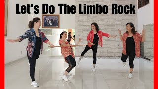 Lets Do The Limbo Rock Line Dance demo amp count [upl. by Winnick]