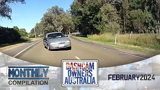 Dash Cam Owners Australia February 2024 On the Road Compilation [upl. by Asle]