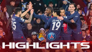 HIGHLIGHTS amp REACTIONS  REAL SOCIEDAD 12 PSG ⚽️🏆 UCL  RSOPSG [upl. by Nnednarb]