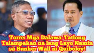 Torre Muntik nang Nahuli si Quiboloy Kungdi Naharang ng Senate Hearing Kabobohan sa quotKOJC Hearingquot [upl. by Gomez]