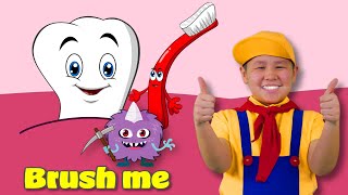 Brush Me  Toothbrush Song  Toothbrush Cartoon  Kids Funny Songs [upl. by Esital]