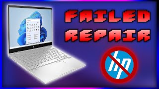 A Failed Attempt to Repair an HP Laptop [upl. by Aizatsana]