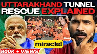 Uttarakhand Tunnel Rescue Story  How India saved 41 workers trapped in tunnel  Abhi and Niyu [upl. by Desai11]