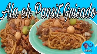 HOMEMADE PANSIT GUISADO NG BATANGASANVELS TV [upl. by Stevena79]