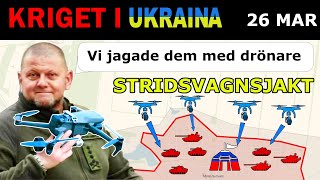 26 Mar Ukrainska Drönare SKAPAR KAOS PÅ RYSK BAS  Kriget i Ukraina förklaras [upl. by Ailliw]