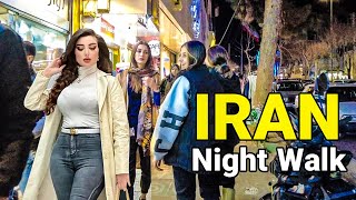 IRAN 🇮🇷 Night Walk In Beautiful City  IRAN Vlog ایران [upl. by Roberson]