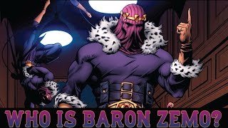 Who is Baron Zemo quotHelmut Zemoquot Marvel [upl. by Cleodell]