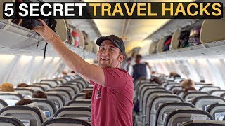 5 SECRET TRAVEL HACKS make your life easier [upl. by Ecar]