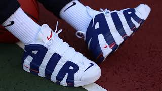 Nike Air More Uptempo 96 The Dunk by Soleheaven [upl. by Sitruk]