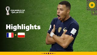 The Mbappe Show  France v Poland  Round of 16  FIFA World Cup Qatar 2022 [upl. by Assert442]