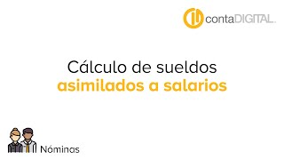 Cálculo de sueldos asimilados a salarios [upl. by Shaylynn]