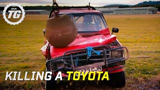 Killing a Toyota Part 1  Top Gear  BBC [upl. by Adamsun73]