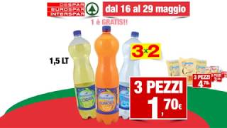 PRENDI 3 PAGHI 2 Offerte DESPAR EUROSPAR INTERSPAR valide fino al 29 maggio 2018 [upl. by Harrington]