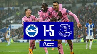 BRIGHTON 15 EVERTON  Premier League highlights [upl. by Cogen]