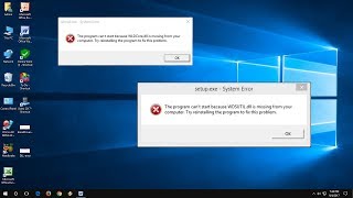 How to Fix WDScoredll WDSUTILdll are Missing Errors in Windows PC [upl. by Rybma]