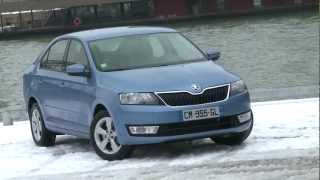 Essai Skoda Rapid 12 TSI 105 Ambition 2013 [upl. by Higbee]