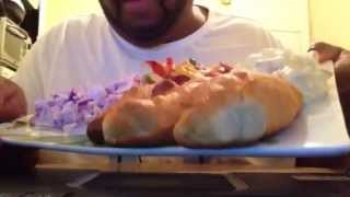 EatingWhispering ASMR  Sausage Peppers and Onions and MORE [upl. by Ahseinek]