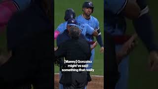 George Springer erupts on umpire after reversed call ️‍🔥  shorts [upl. by Eenhat]