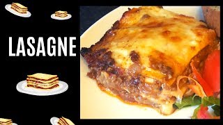 Family recipe classic beef LasagneLasagna  Cook with me [upl. by Bove57]