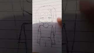 hati hati Michelle drawing art artist anime [upl. by Boelter]