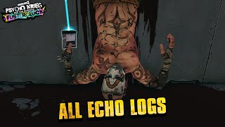 Borderlands 3  Psycho Krieg and the Fantastic FusterCluck DLC 4 All Echo Logs [upl. by Foy878]