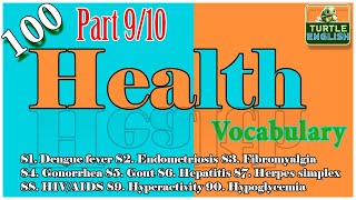 quotLearn English medical vocabulary 100 Understanding Common Disease Termsquot  Part 910 [upl. by Eimmaj]