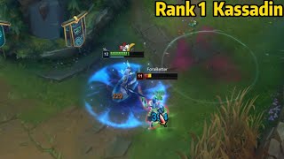 Rank 1 Kassadin How The BEST Kassadin TAKES OVER Challenger Elo [upl. by Swartz]