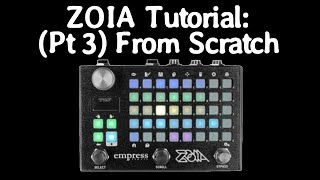 Synthesizer from Scratch  ZOIA Tutorial [upl. by Einnim400]