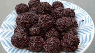 COMO FAZER BRIGADEIRO SEM LEITE CONDENSADO ECONOMICO E RAPIDO  BRIGADEIRO DE COLHER E DE FESTA [upl. by Britney]