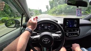 13L 3 Cyl With 300HP 2024 Toyota GR Corolla AWD  First Impression POV Drive [upl. by Way]