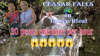 CEASAR FALLS IN TANAY RIZAL  CAMPING [upl. by Anaujal]