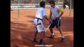 PREPARACION FISICA PARA EL TENIS  VELOCIDAD Y AGILIDADwmv [upl. by Harle]