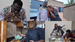 Sista Afia Invites Zionfelix To Her House Just To Eat Efie Fufuo [upl. by Oelc139]