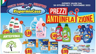 VOLANTINO RISPARMIOCASA Dal 28 ottobre al 11 novembre 2023 anteprima [upl. by Kathlin]