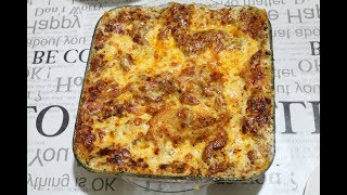 لازانيا ايطالية بالكفتة لديدة وسهلة Recette de lasagne bolognaise [upl. by Rockey545]