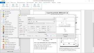 Calcul de la capacité portante  Méthode C et Phi [upl. by Handy]