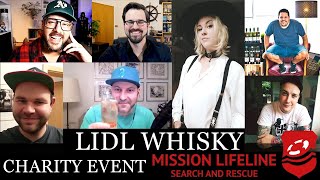 Wie gut ist LIDL Whisky  Charity Live Tasting für Mission Lifeline Seenotrettung [upl. by Rasec]