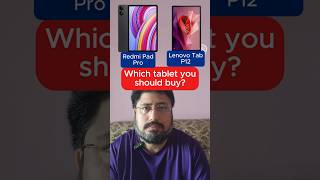 Redmi Pad Pro vs Lenovo tab p12  Lenovo Tab P12 vs Redmi Pad Pro  Which tablet you should buy [upl. by Barnaba]