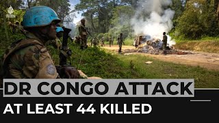 Thousands flee in eastern DR Congo as M23 rebels advance near Goma [upl. by Alletnahs]