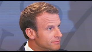 Démission de Hulot Macron na pu utiliser ce vieil argument pour esquiver la question [upl. by Dardani487]