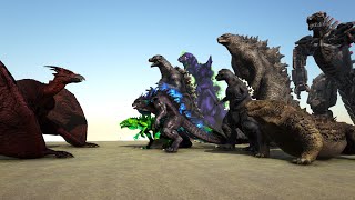 Team Godzilla vs Rodan [upl. by Raquela750]